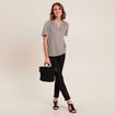 T-shirt manches courtes vert clair femme