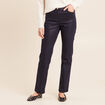 Pantalon magique L'Unique effet brillant bleu marine femme