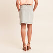 Jupe en jean taille standard vert clair femme