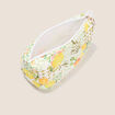 Trousse de toilette jaune citron femme