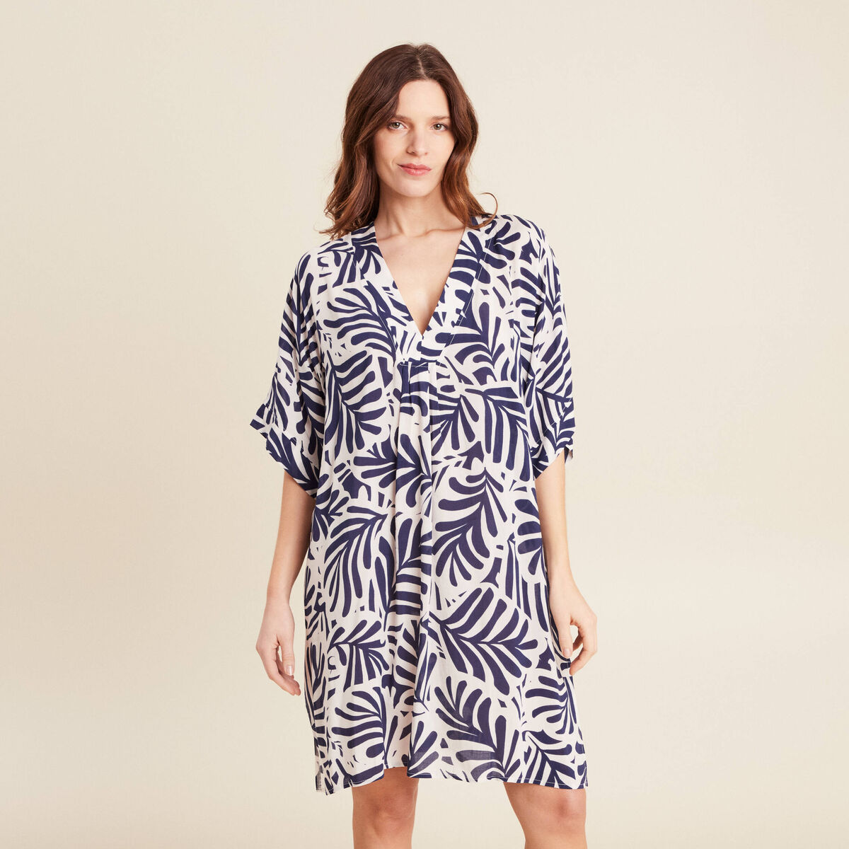 Robe de plage blanc femme