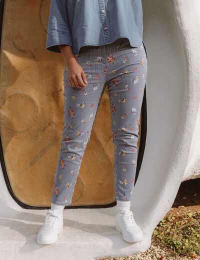 Pantalon magique Le L&eacute;ger coupe ajust&eacute;e bleu femme