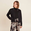 Blouson zippé réversible marron clair femme