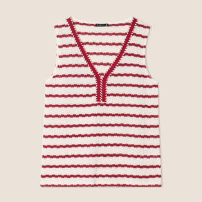 debardeur cintre sans manches beige femme Débardeur cintré sans manches beige femme