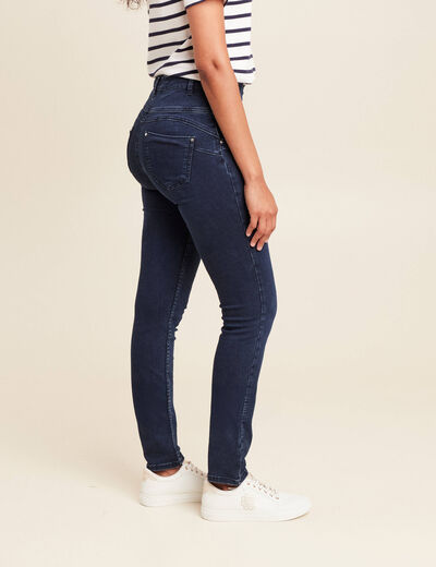 Jean magique Le Gainant coupe ajust&eacute;e denim brut femme
