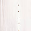 Blouse satin&eacute;e manches longues ecru femme