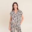 Chemise sans manches blanc femme