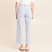 Jean coupe large 7/8&egrave;me bleu femme