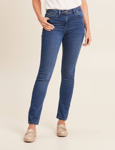 Jeans chaud magique denim stone femme