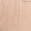 Pantalon carotte 7/8&egrave;me beige femme