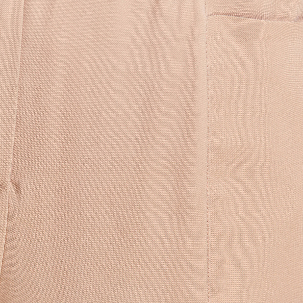 Pantalon carotte 7/8&egrave;me beige femme