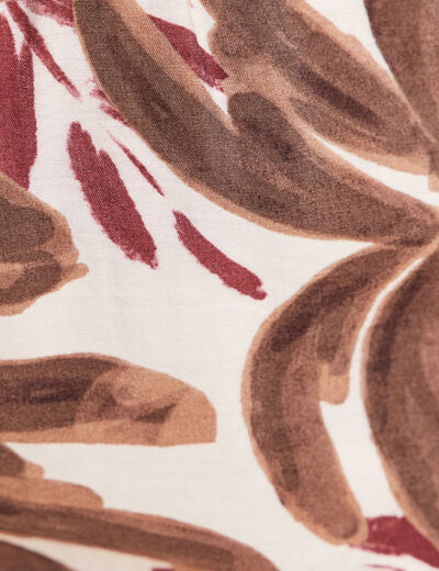 Bermuda marron femme