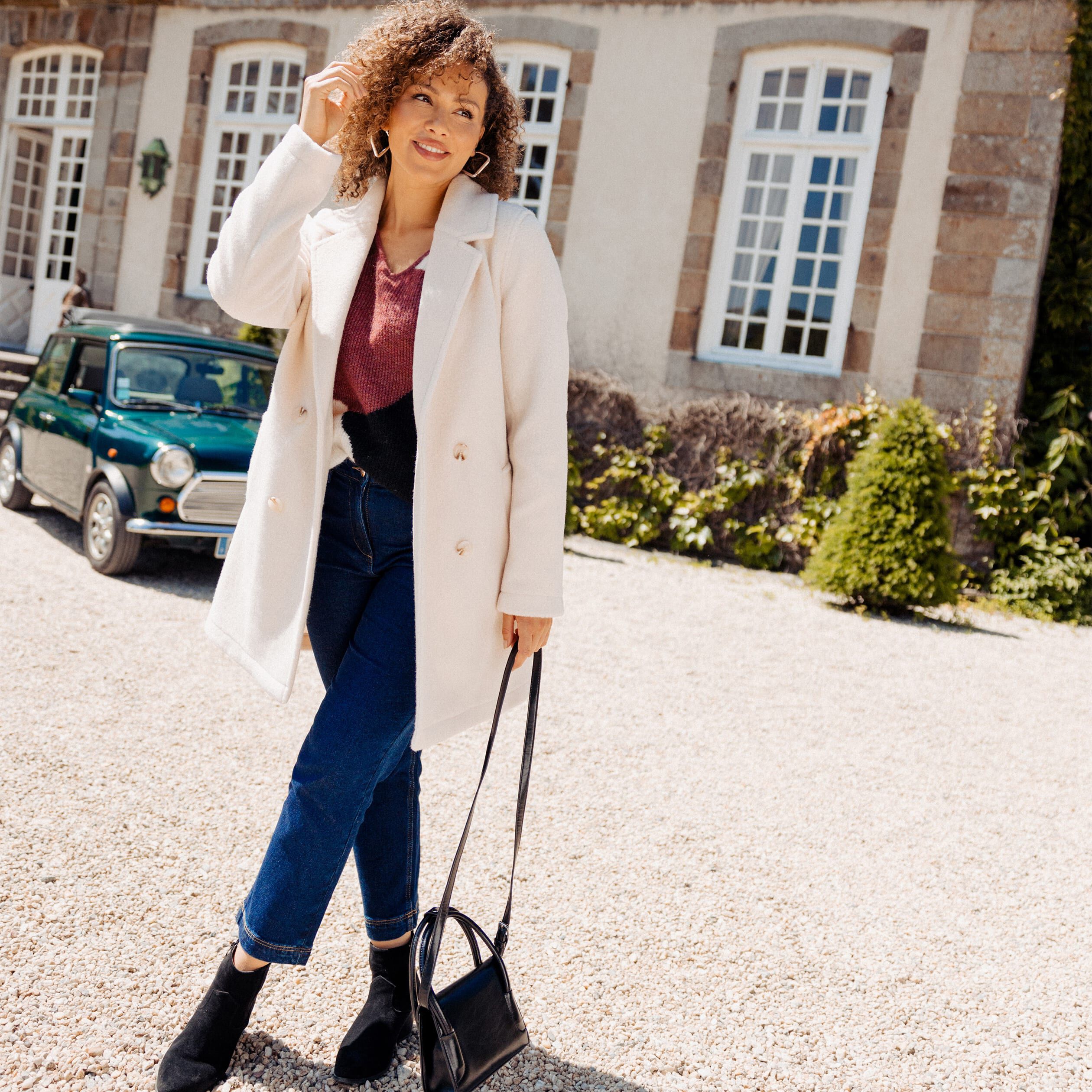 Manteau doublé femme hotsell