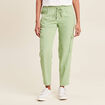 Pantalon cargo vert émeraude femme