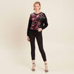 Pantalon magique Le L&eacute;ger coupe ajust&eacute;e noir femme