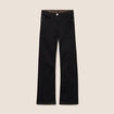 Jean magique L'Unique coupe bootcut denim noir femme