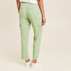 Pantalon cargo vert émeraude femme
