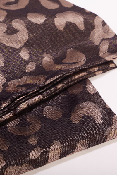 Foulard taupe femme