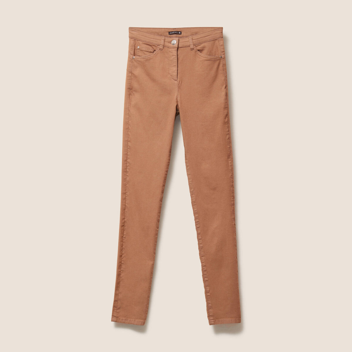 Pantalon magique Le L&eacute;ger coupe ajust&eacute;e marron femme