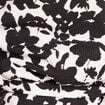 Robe courte &eacute;vas&eacute;e col v pliss&eacute;e noir femme