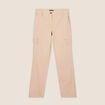 Pantalon jogpant 7/8&egrave;me sable femme