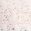 Blouse col v manches longues ecru femme