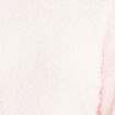 Pull col montant doux rose clair femme