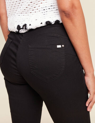 Pantalon magique Le L&eacute;ger coupe ajust&eacute;e noir femme