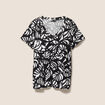 T-shirt manches courtes noir femme