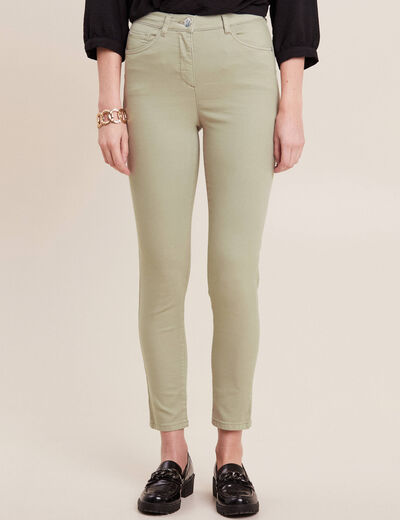 Pantalon magique Le L&eacute;ger coupe ajust&eacute;e vert clair femme