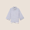 Chemise ample manches 3/4 fluide multicolore femme