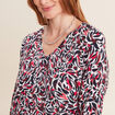 Pull manches longues rose femme