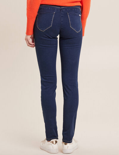 Pantalon magique ajusté denim stone femme