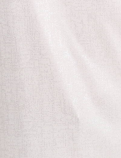 T-shirt manches courtes gris argent femme