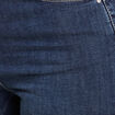 Bermuda ajusté en jean denim brut femme