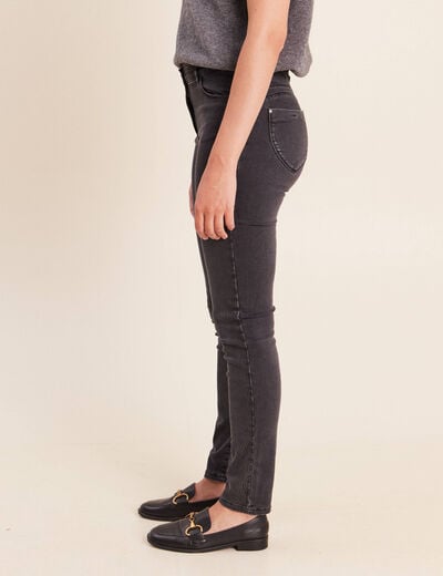 Pantalon magique l'unique denim gris femme