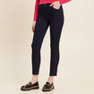 Jeans léger taille standard 7/8ème denim brut femme
