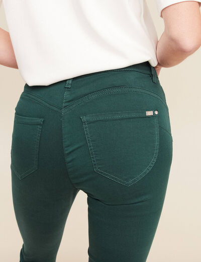 Pantalon magique Le L&eacute;ger coupe ajust&eacute;e vert fonc&eacute; femme