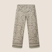 Pantalon r&eacute;versible gris femme