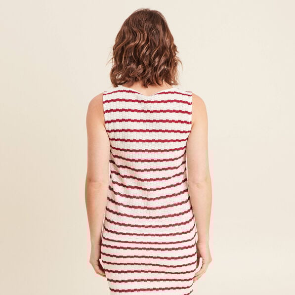 debardeur cintre sans manches beige femme Débardeur cintré sans manches beige femme