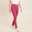 Jean magique ajusté taille standard vieux rose femme