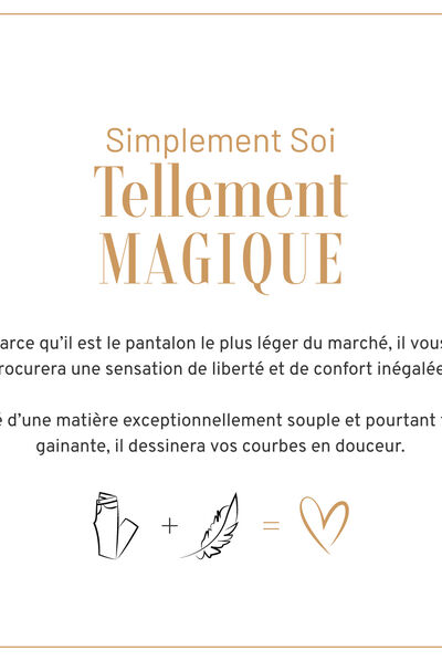 Pantalon léger imprimé magique vert clair femme