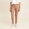 Pantalon magique Le L&eacute;ger coupe ajust&eacute;e marron femme