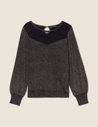 Pull manches longues camel femme
