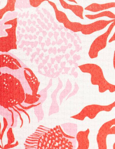 T-shirt manches courtes rose femme