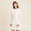 Veste réversible cintrée blanc femme
