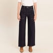 Jean taille haute denim brut femme