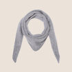 &Eacute;charpe gris clair femme