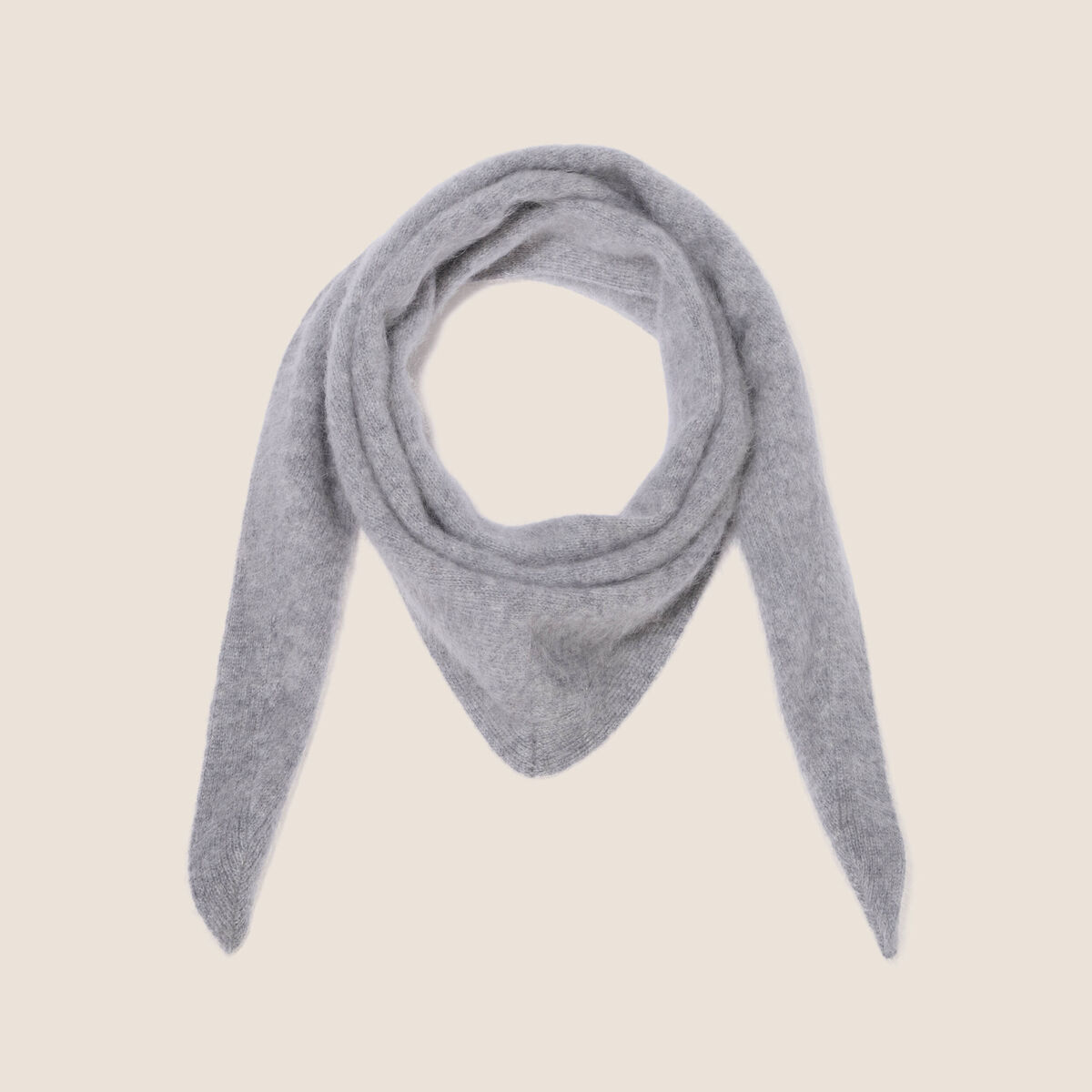 &Eacute;charpe gris clair femme