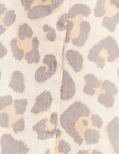 Veste boutonnée blanc femme
